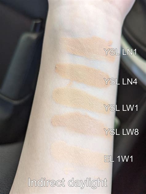 ysl double wear light foundation|ysl foundation 24 hours.